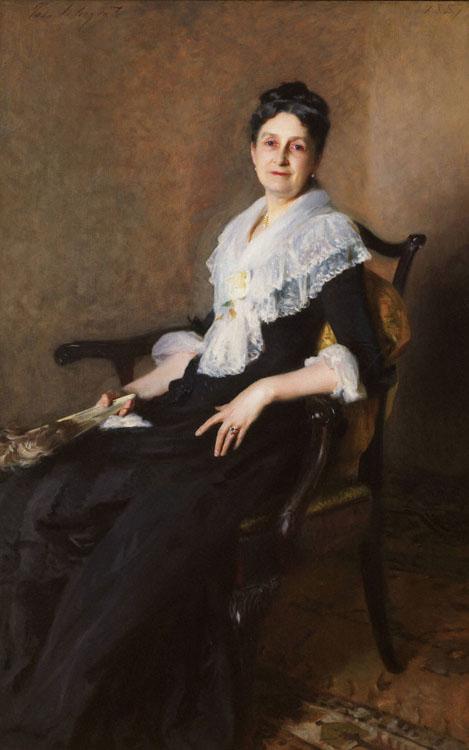 John Singer Sargent Elizabeth Allen Marquand (Mrs.Henry G.Marquand) (mk18) oil painting image